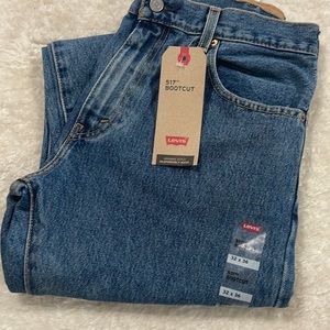 New w tags blue jeans. Levi’s 517.  32x36. Never worn.